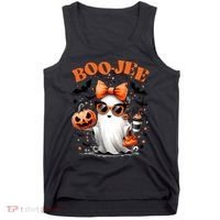 Funny Halloween Boojee Cute Ghost Tank Top thumb 0