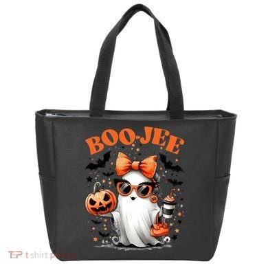 Funny Halloween Boojee Cute Ghost Tote Bag