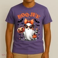 Funny Halloween Boojee Cute Ghost T-Shirt thumb 3