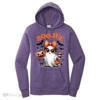 Funny Halloween Boojee Cute Ghost Women's Hoodie thumb 0