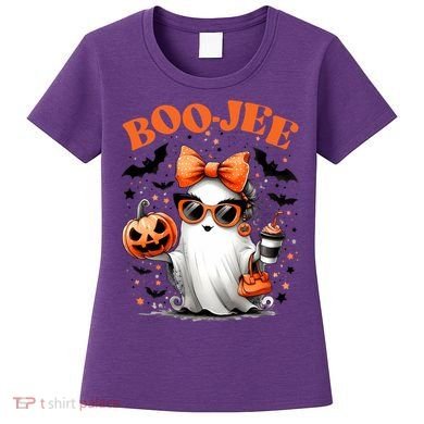 Funny Halloween Boojee Cute Ghost Women's T-Shirt