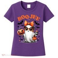 Funny Halloween Boojee Cute Ghost Women's T-Shirt thumb 0
