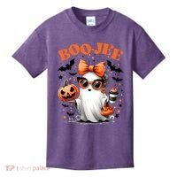 Funny Halloween Boojee Cute Ghost Kids T-Shirt thumb 0