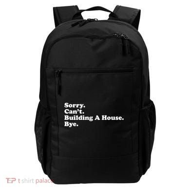 Funny Home Builder Carpenter Contractor Construction Gift Funny Gift Backpack