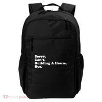 Funny Home Builder Carpenter Contractor Construction Gift Funny Gift Backpack thumb 0