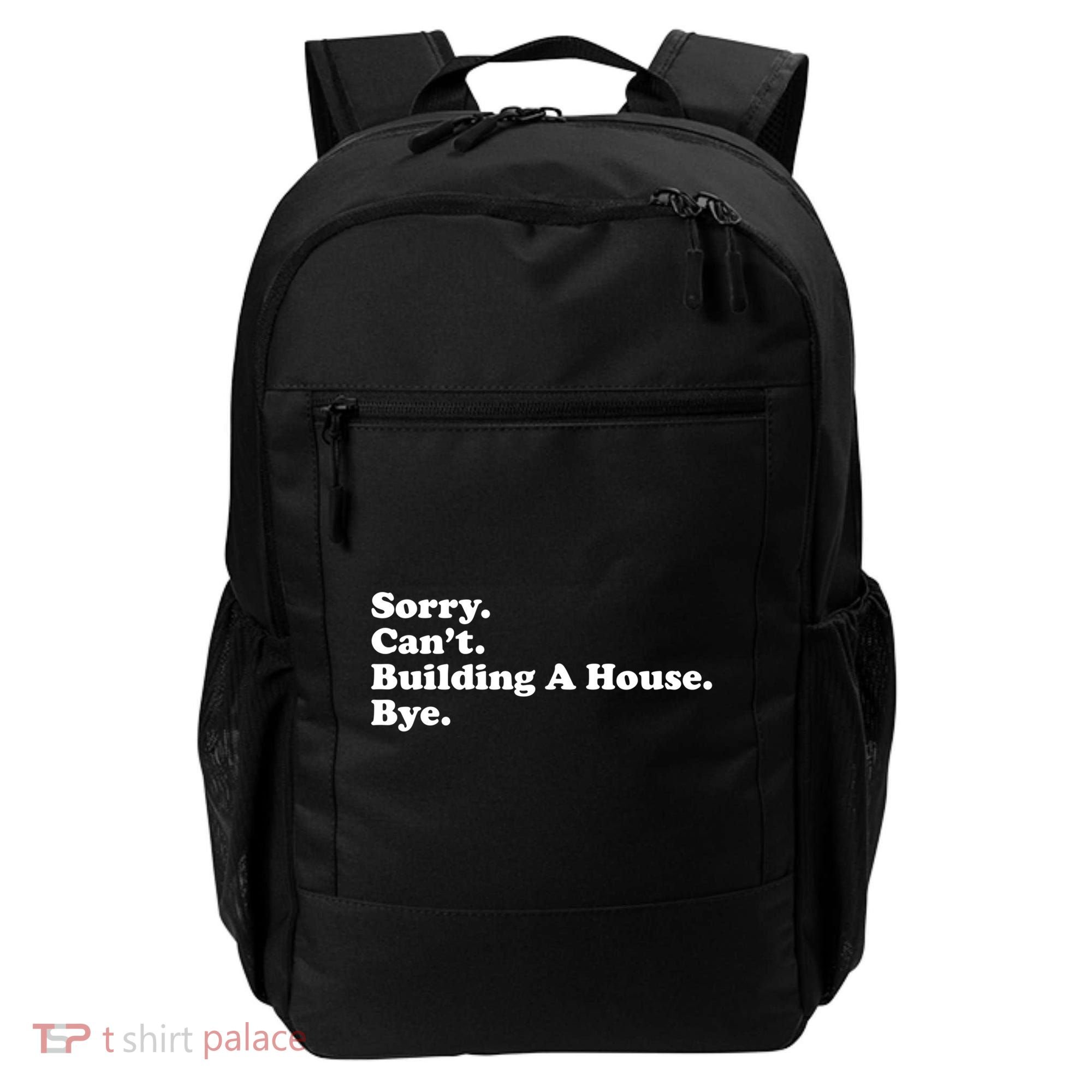 Funny Home Builder Carpenter Contractor Construction Gift Funny Gift Backpack