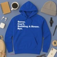 Funny Home Builder Carpenter Contractor Construction Gift Funny Gift Hoodie thumb 3
