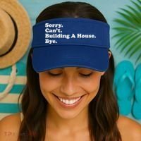 Funny Home Builder Carpenter Contractor Construction Gift Funny Gift Visor thumb 2