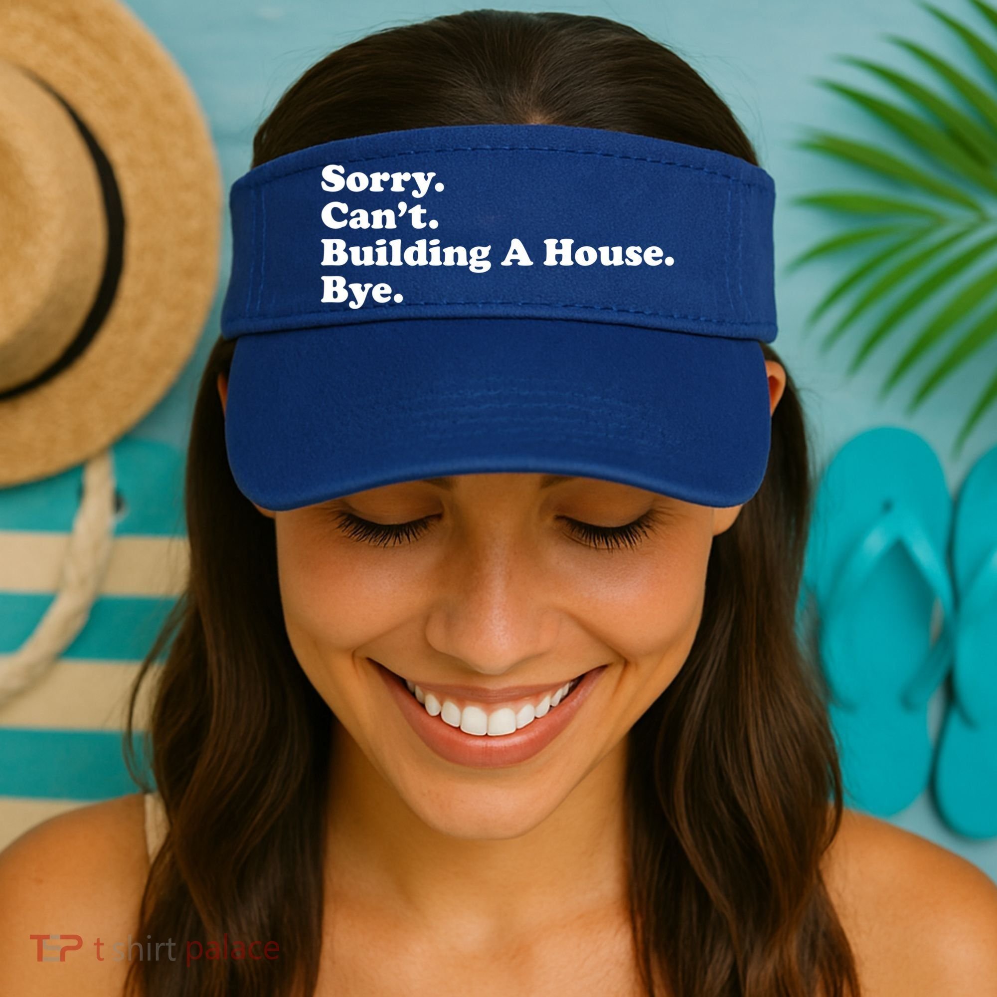 Funny Home Builder Carpenter Contractor Construction Gift Funny Gift Visor