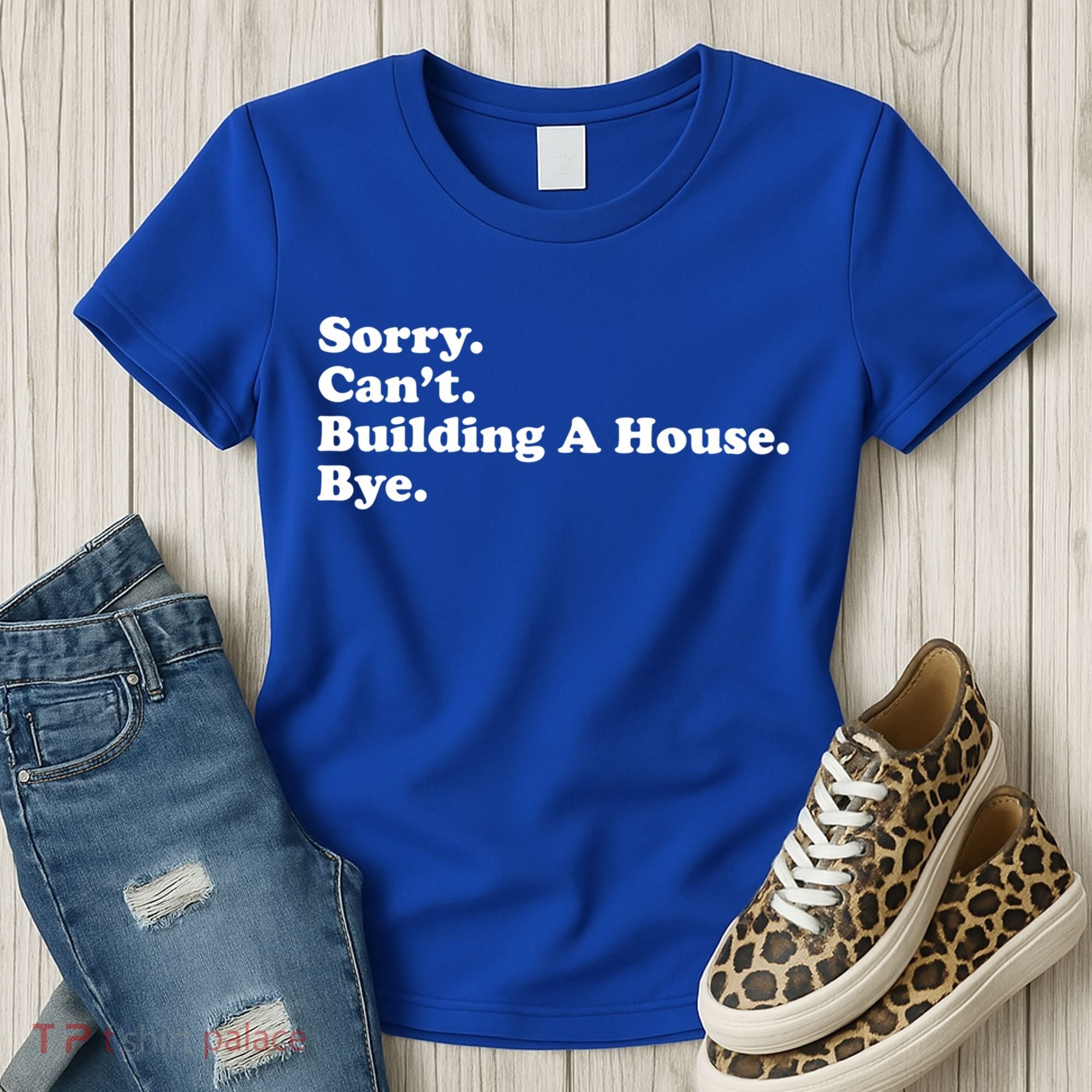 Funny Home Builder Carpenter Contractor Construction Gift Funny Gift Women's T-Shirt