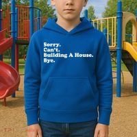 Funny Home Builder Carpenter Contractor Construction Gift Funny Gift Kids Hoodie thumb 2