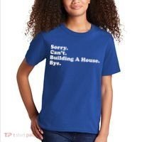Funny Home Builder Carpenter Contractor Construction Gift Funny Gift Kids T-Shirt thumb 2