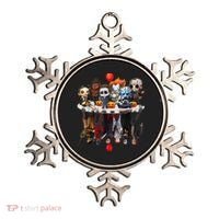 Funny Halloween, Cute Halloween, Cute Horror Movie Chibi Character Water Reflect Ornament thumb 0