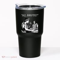 Funny History Caesar And Brutus Board Game Meme Tumbler thumb 0