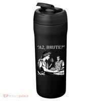 Funny History Caesar And Brutus Board Game Meme 24oz Duet Stainless Steel Tumbler thumb 3