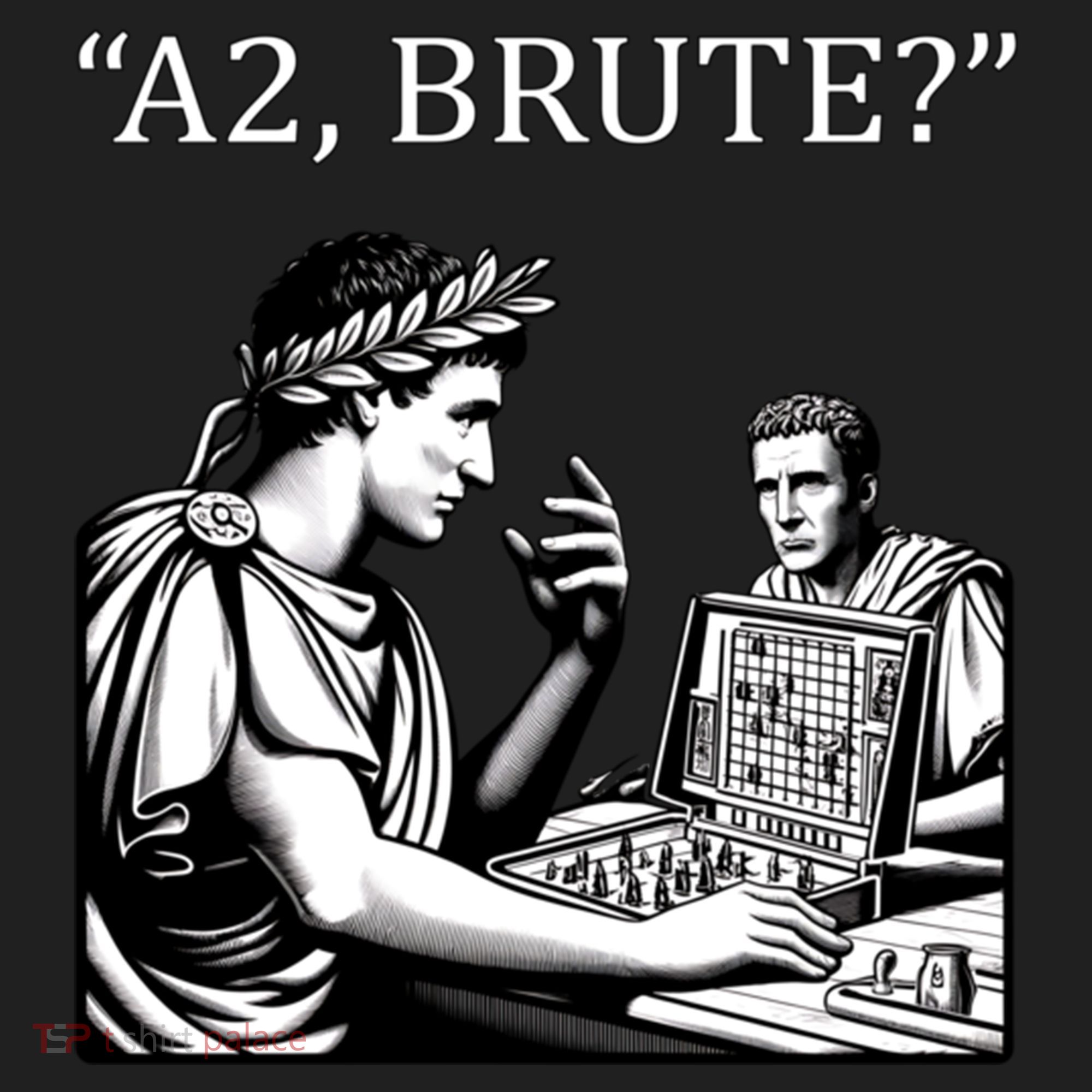 Funny History Caesar And Brutus Board Game Meme Hat