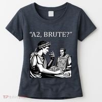 Funny History Caesar And Brutus Board Game Meme Women's T-Shirt thumb 0