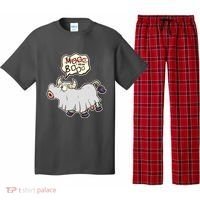 Funny Halloween Cow Moo I Mean Boo Pajama Set thumb 0