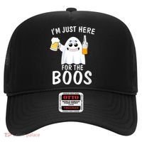 Funny Halloween, Cute Halloween, I'm Just Here For The Boos Costume Hat thumb 0