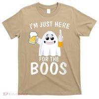 Funny Halloween, Cute Halloween, I'm Just Here For The Boos Costume T-Shirt thumb 0