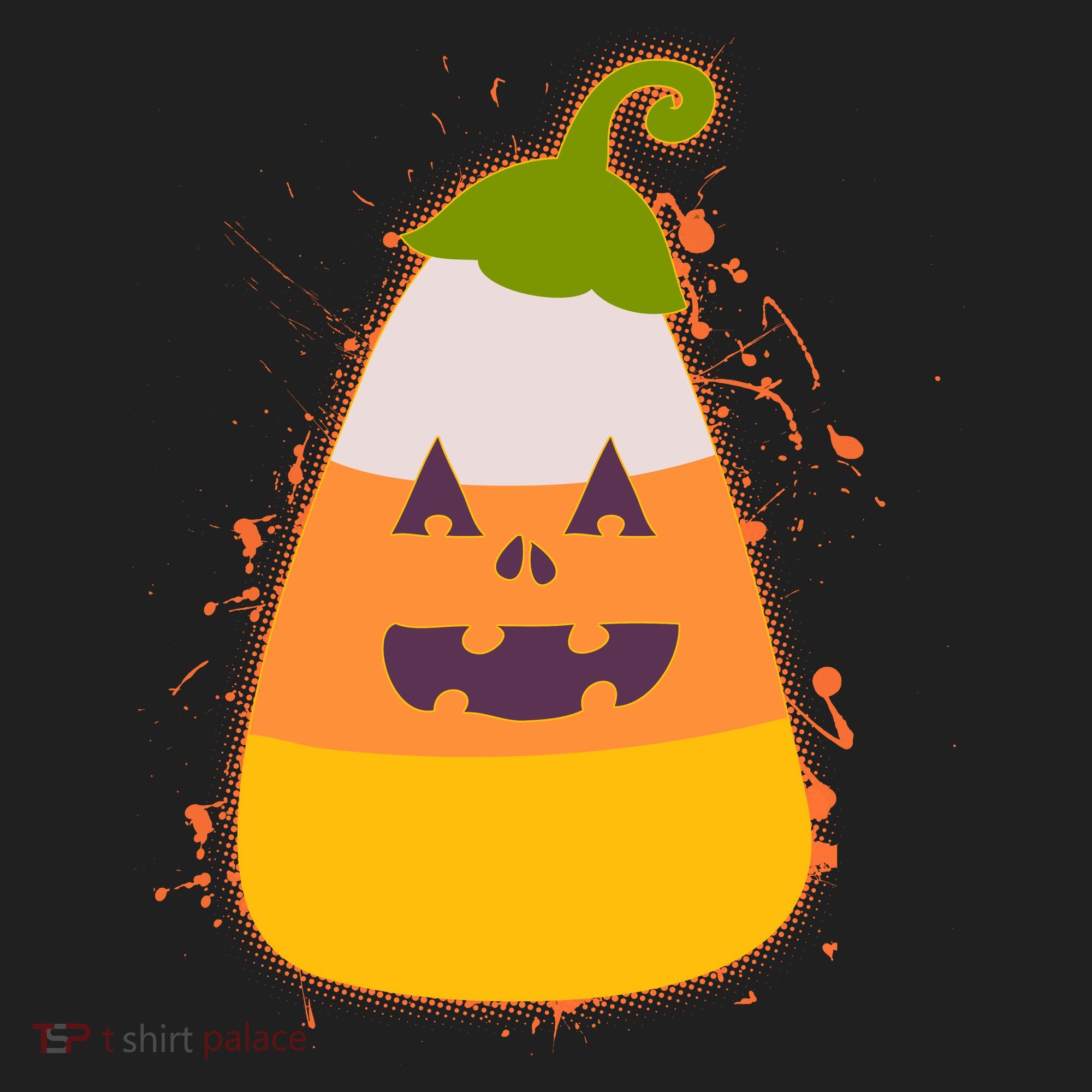 Funny Halloween Candy Corn Pumpkin Tumbler