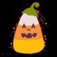 Funny Halloween Candy Corn Pumpkin Visor thumb 3