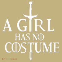 Funny Halloween, Cute Halloween, A Girl Has No Costume Mousepad thumb 1
