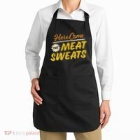 Funny Here Come The Meat Sweats Apron thumb 2