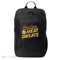 Funny Here Come The Meat Sweats City Backpack thumb 0
