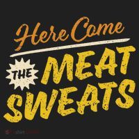 Funny Here Come The Meat Sweats 15oz Campfire Ceramic Mug thumb 2