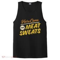 Funny Here Come The Meat Sweats PosiCharge Competitor Tank thumb 0