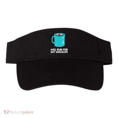 Funny Hot Chocolate Lover Will Run For Hot Chocolate Visor