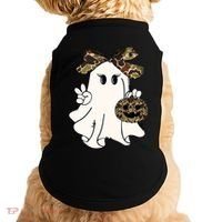 Funny Halloween Camouflage Camo Ghost Hello Hunting Season Doggie Tank thumb 0