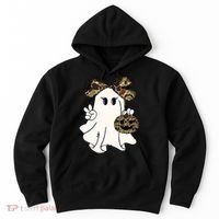 Funny Halloween Camouflage Camo Ghost Hello Hunting Season Hoodie thumb 0