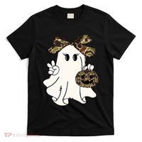 Funny Halloween Camouflage Camo Ghost Hello Hunting Season T-Shirt thumb 0