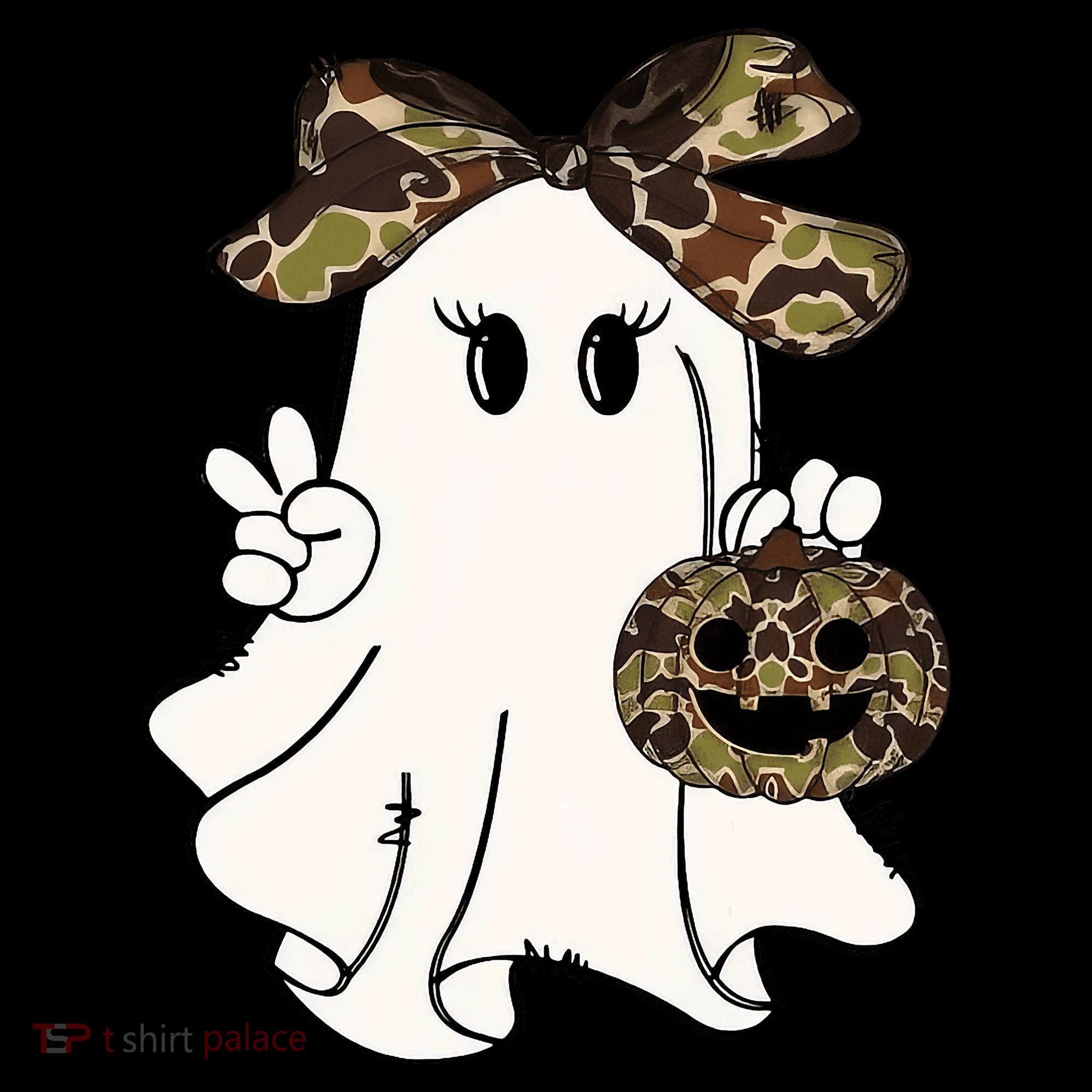 Funny Halloween Camouflage Camo Ghost Hello Hunting Season Coffee Mug