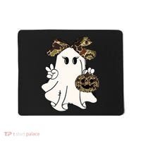 Funny Halloween Camouflage Camo Ghost Hello Hunting Season Mousepad thumb 0