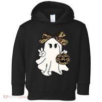 Funny Halloween Camouflage Camo Ghost Hello Hunting Season Toddler Hoodie thumb 0
