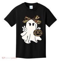 Funny Halloween Camouflage Camo Ghost Hello Hunting Season Kids T-Shirt thumb 0