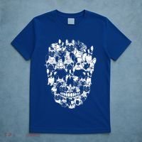 Funny Halloween Costume Skull French Bulldog Dog Lover T-Shirt thumb 5