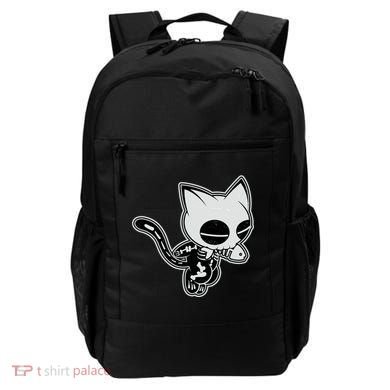 Funny Halloween Cute Ghost Skelekat Backpack