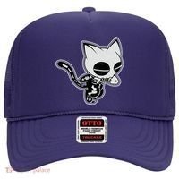 Funny Halloween Cute Ghost Skelekat Hat thumb 0