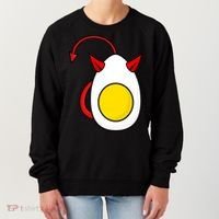 Funny Halloween, Cute Halloween, Deviled Egg Costume Women's Sweatshirt thumb 0