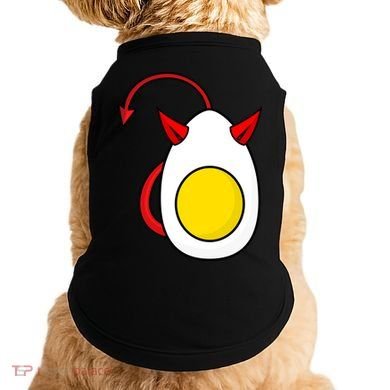 Funny Halloween, Cute Halloween, Deviled Egg Costume Doggie Tank