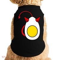 Funny Halloween, Cute Halloween, Deviled Egg Costume Doggie Tank thumb 0