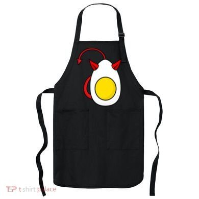 Funny Halloween, Cute Halloween, Deviled Egg Costume Apron
