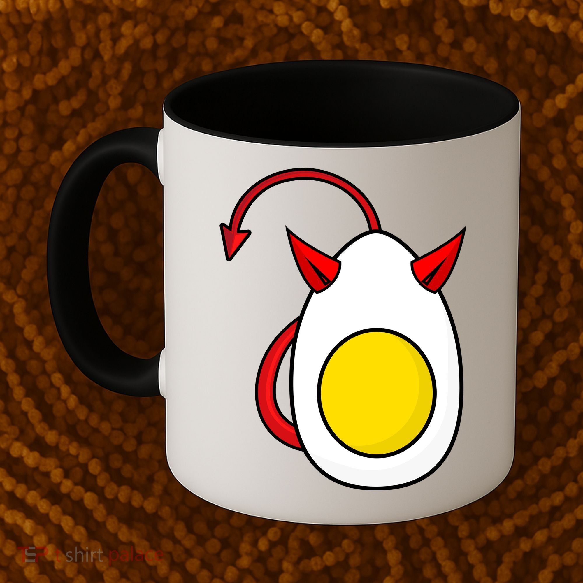 Funny Halloween, Cute Halloween, Deviled Egg Costume Coffee Mug