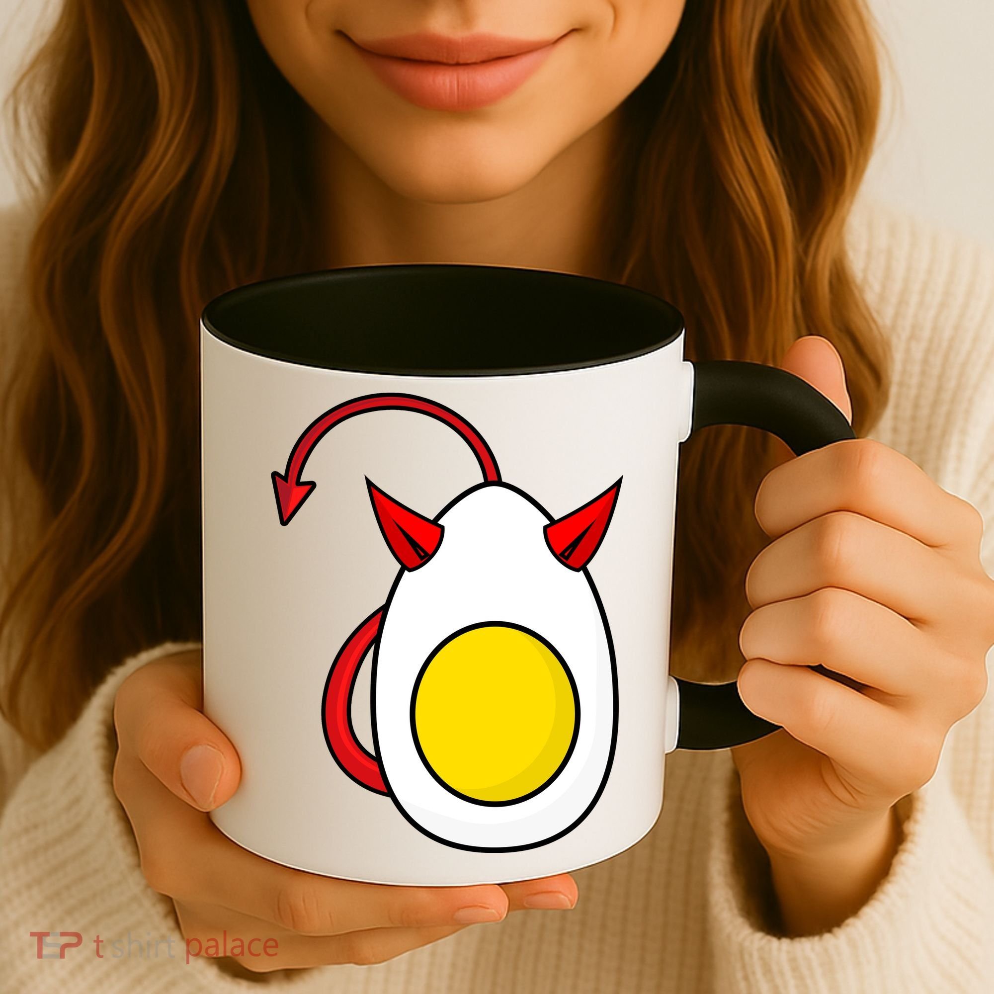 Funny Halloween, Cute Halloween, Deviled Egg Costume Coffee Mug
