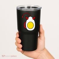 Funny Halloween, Cute Halloween, Deviled Egg Costume Tumbler thumb 2