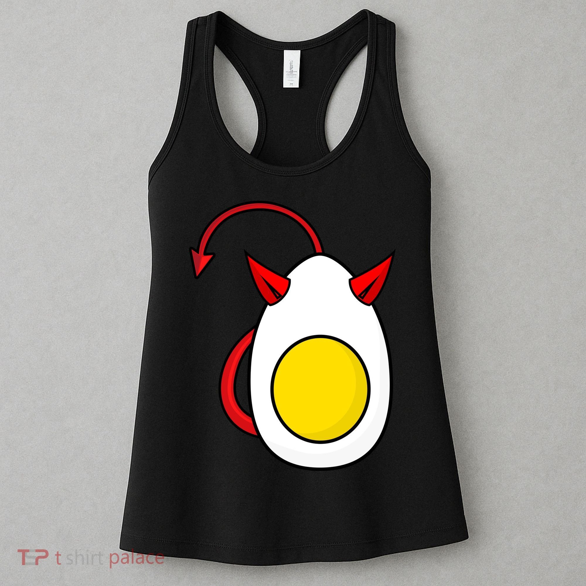 Funny Halloween, Cute Halloween, Deviled Egg Costume Women's Tank Top